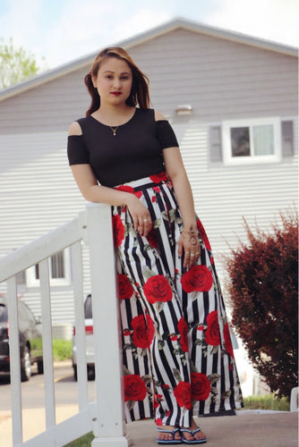 Two Piece Maxi Dress