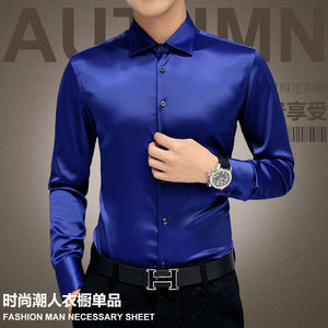 Men's Luxury Mercerized Cotton Shirt