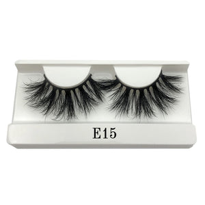 25mm Long 3D mink lashes