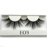 25mm Long 3D mink lashes