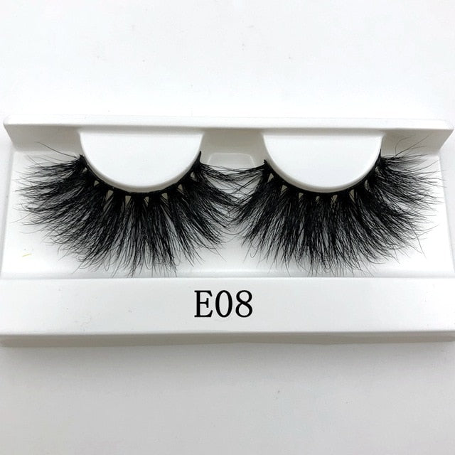 25mm Long 3D mink lashes