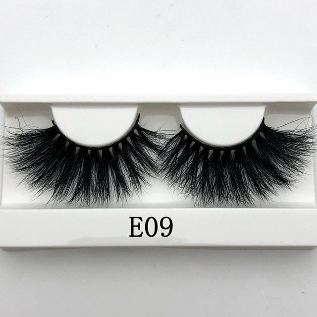 25mm Long 3D mink lashes