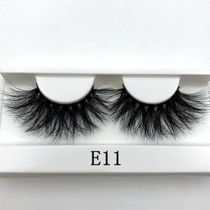 25mm Long 3D mink lashes